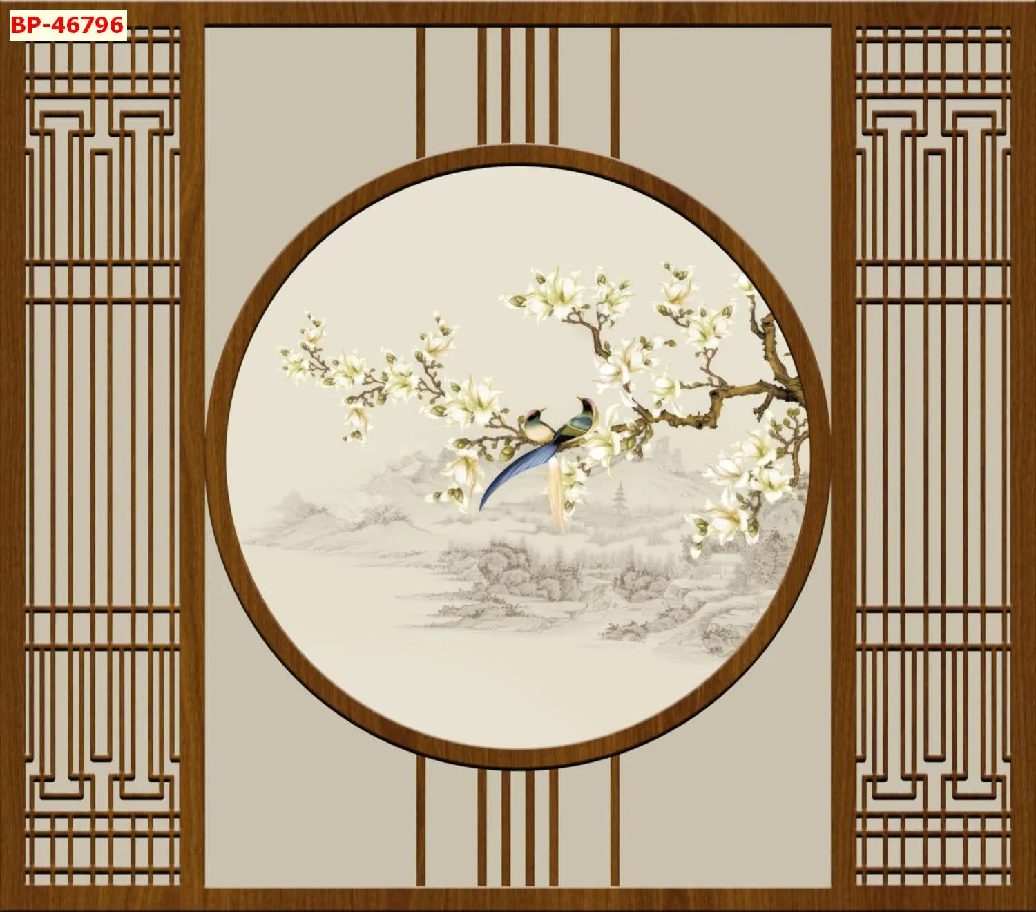 Mẫu tranh lam sóng 2026 đẹp phần 1