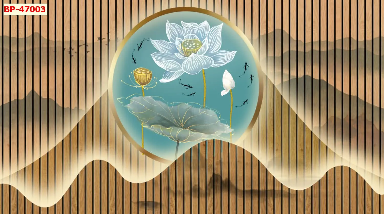 Mẫu tranh lam sóng 2026 đẹp phần 1