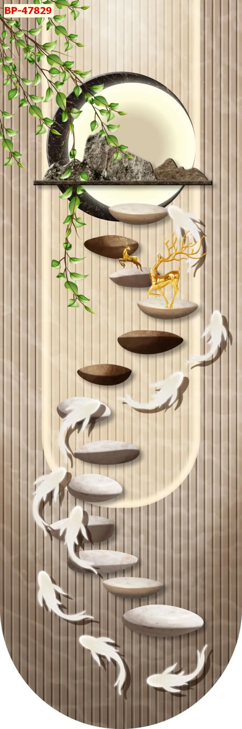 Mẫu tranh lam sóng 2026 đẹp phần 1