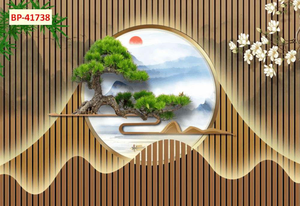 Mẫu tranh lam sóng 2026 đẹp phần 1