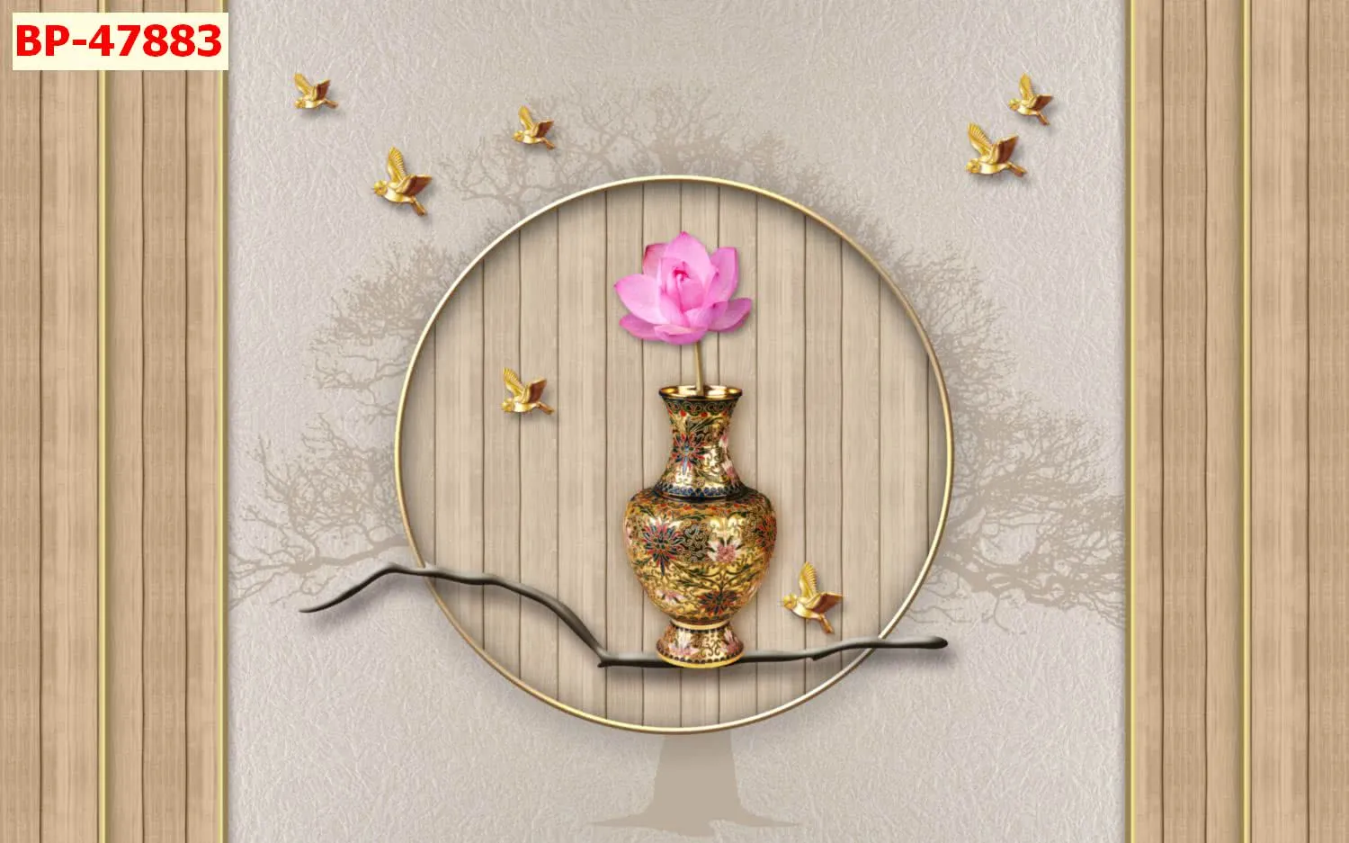 Mẫu tranh lam sóng 2026 đẹp phần 1