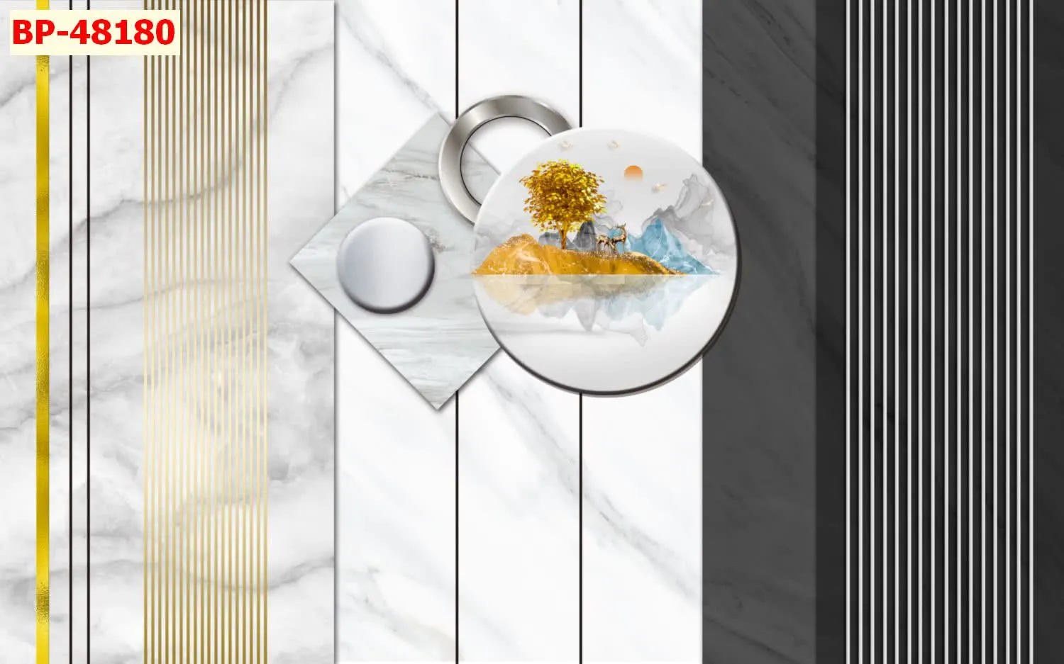 Mẫu tranh lam sóng 2026 đẹp phần 1