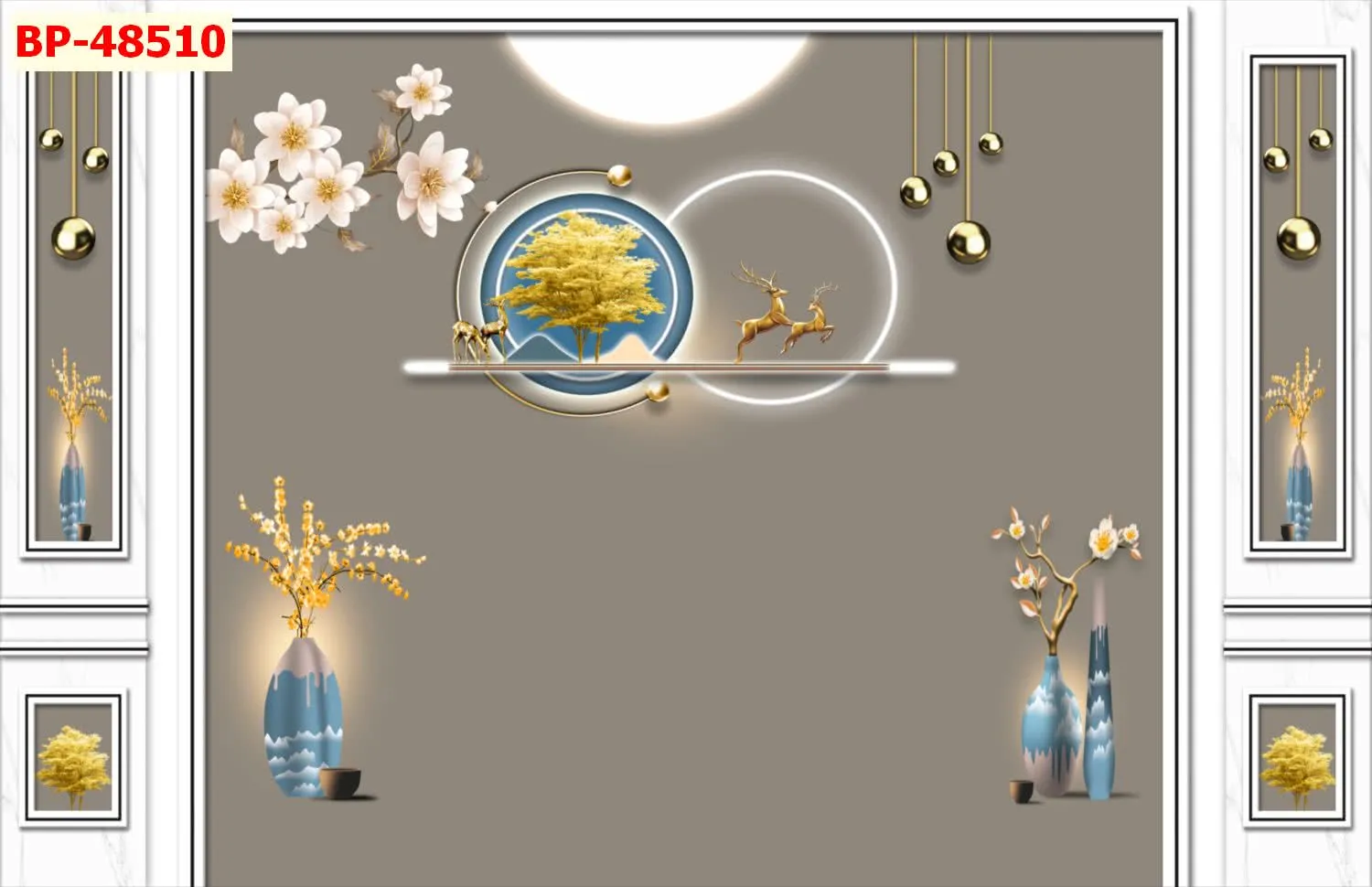 Mẫu tranh lam sóng 2026 đẹp phần 1