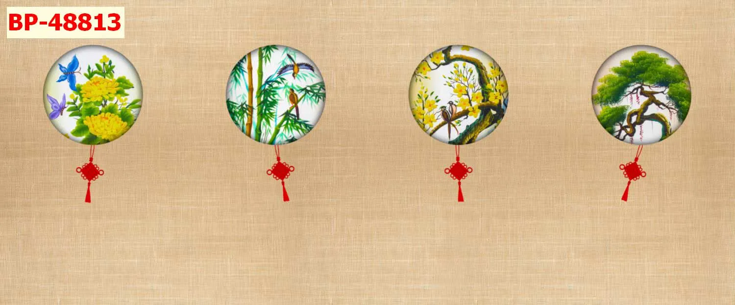 Mẫu tranh lam sóng 2026 đẹp phần 1