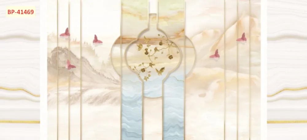 Mẫu tranh lam sóng 2026 đẹp phần 1