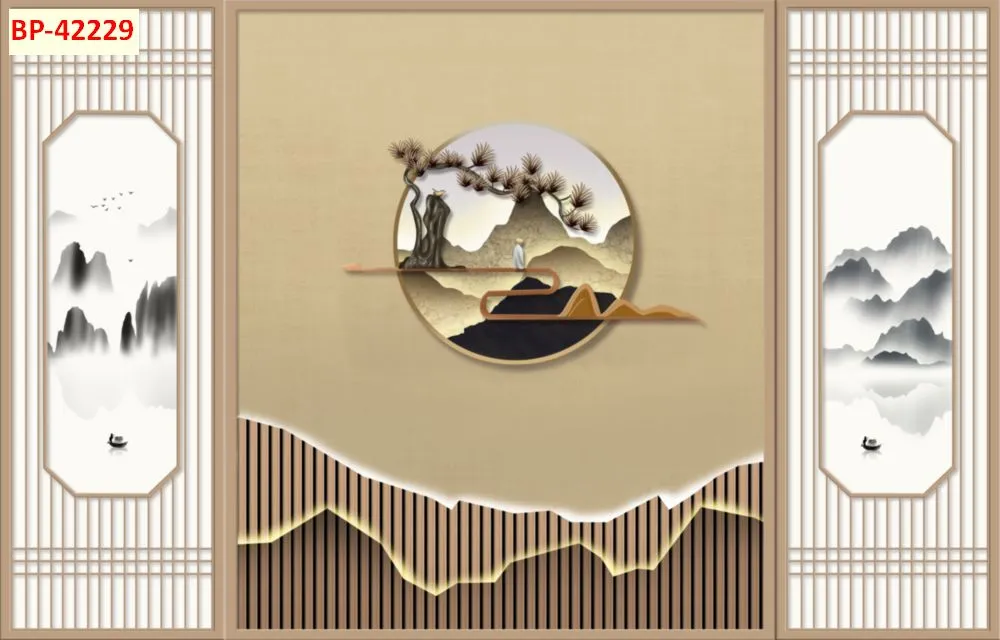 Mẫu tranh lam sóng 2026 đẹp phần 1