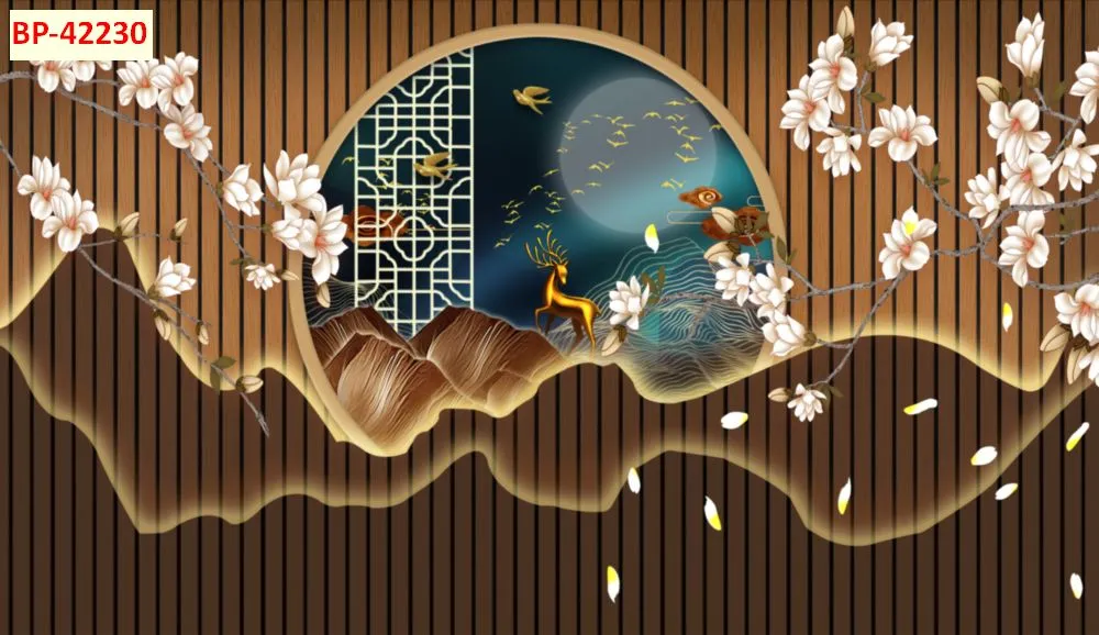 Mẫu tranh lam sóng 2026 đẹp phần 1