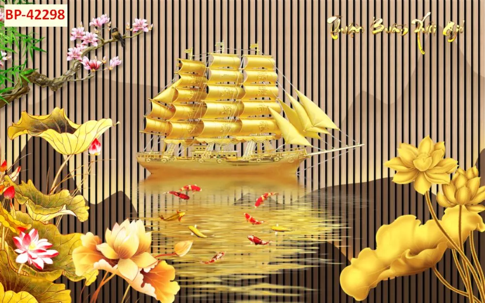 Mẫu tranh lam sóng 2026 đẹp phần 1