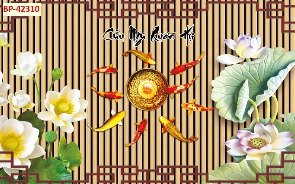 Mẫu tranh lam sóng 2026 đẹp phần 1