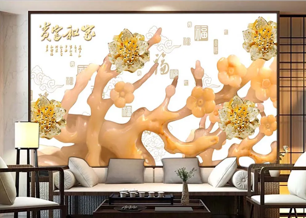 Tranh dán tường giả ngọc