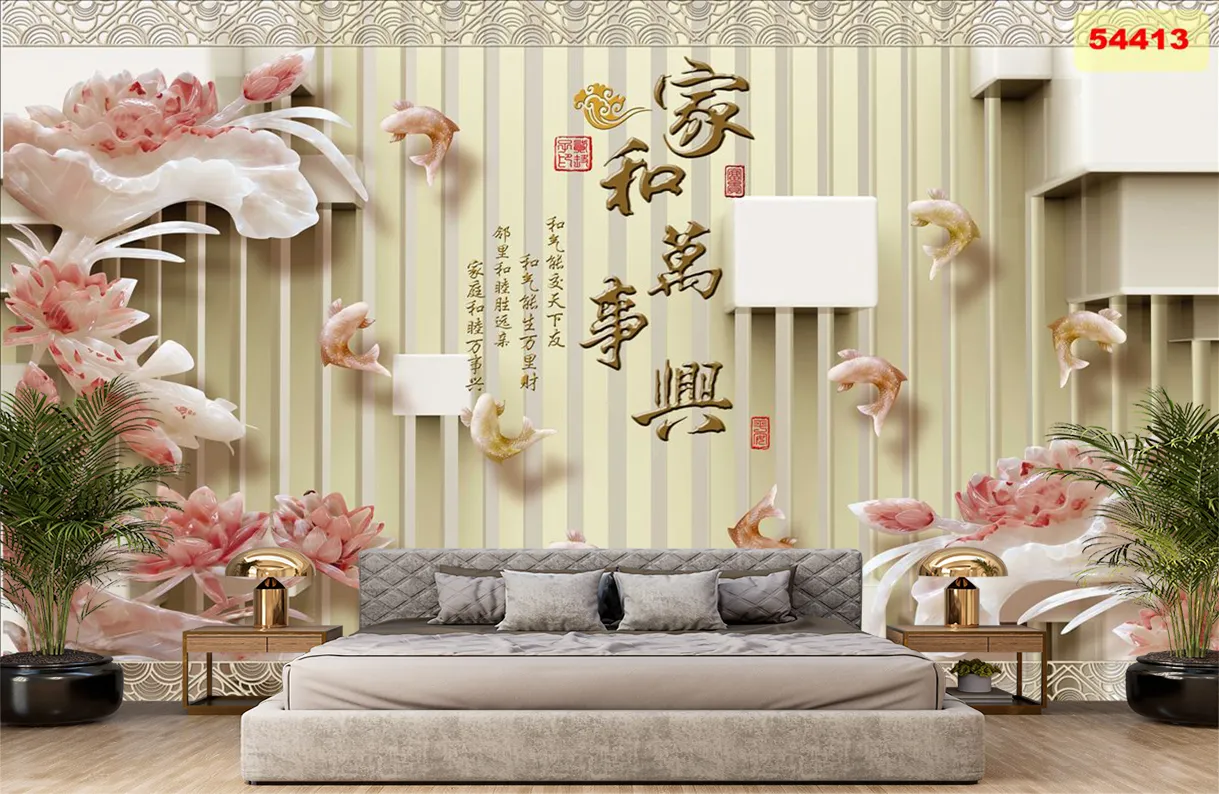 Tranh dán tường Cá